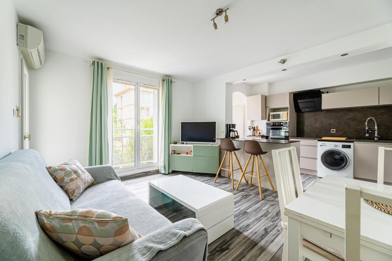 Appartement Tout Equipe Marseille Bagian luar foto