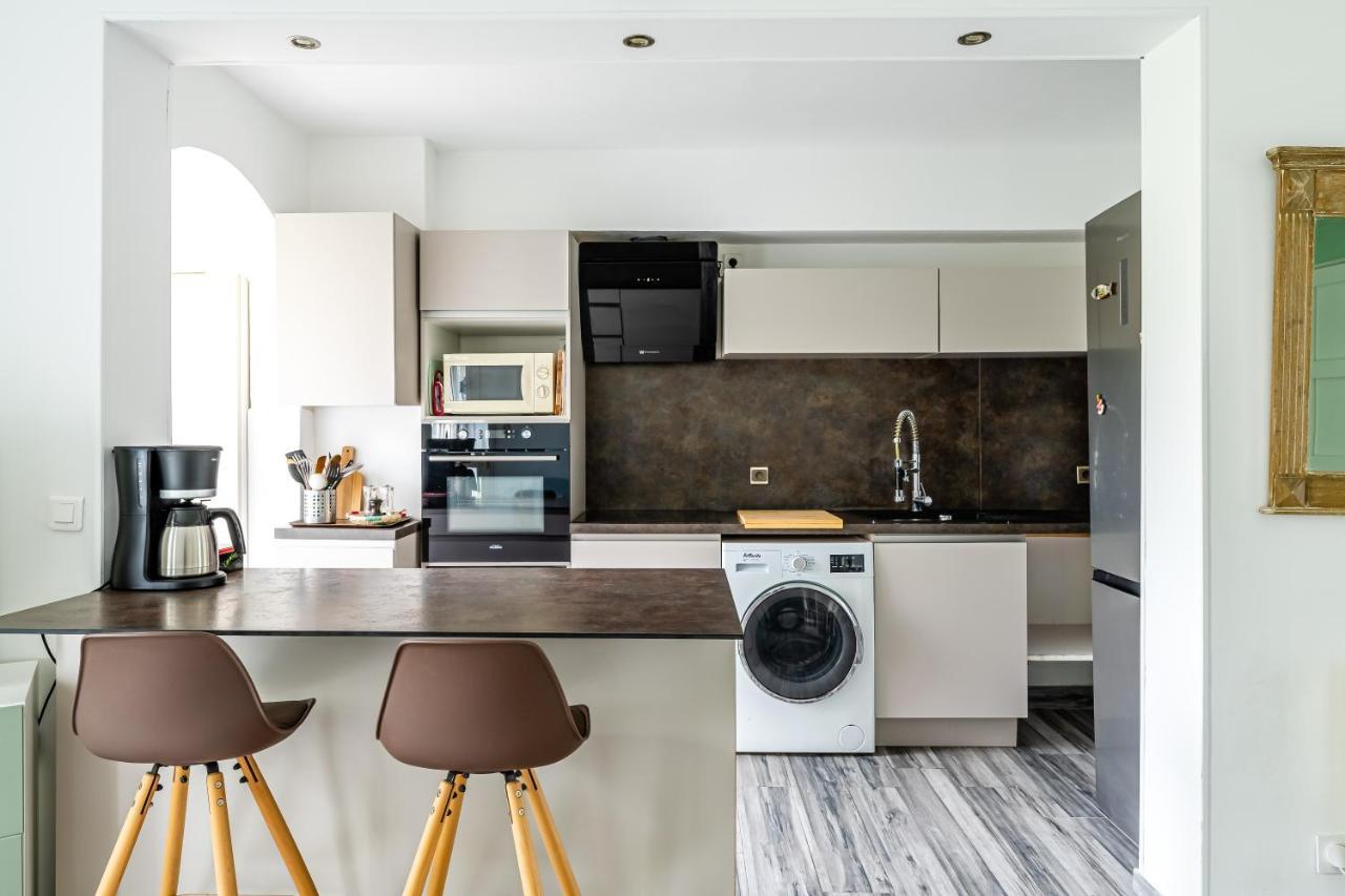 Appartement Tout Equipe Marseille Bagian luar foto