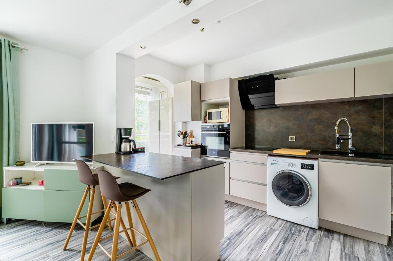Appartement Tout Equipe Marseille Bagian luar foto