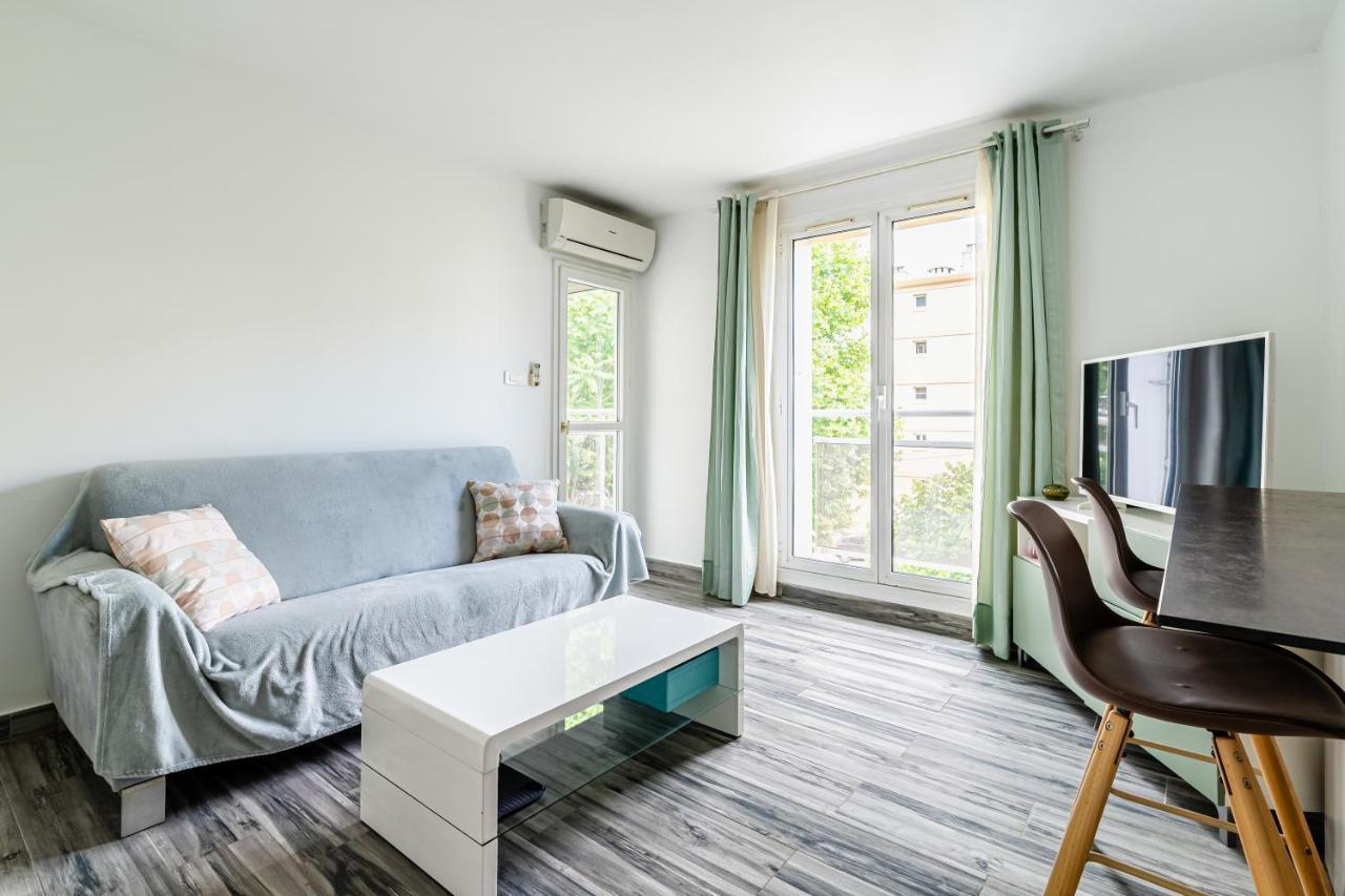 Appartement Tout Equipe Marseille Bagian luar foto